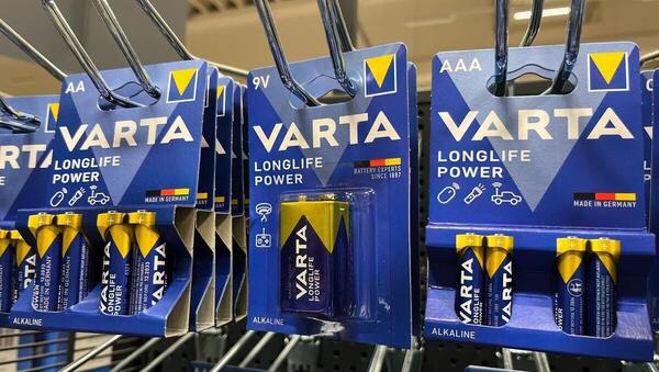 Nemški proizvajalec baterij Varta pred bankrotom