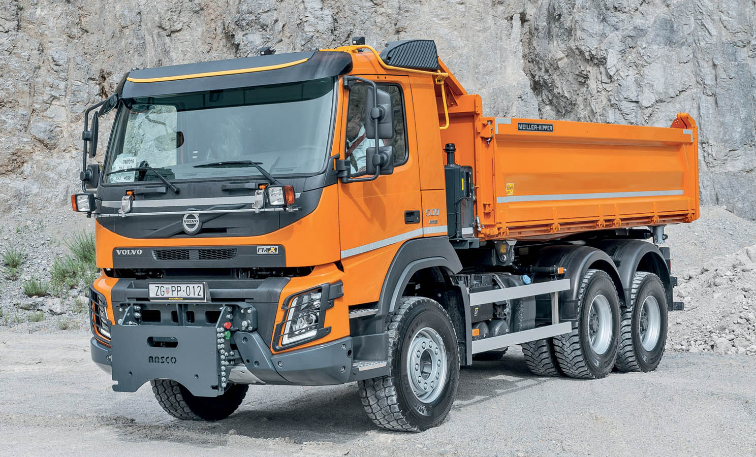 Kiperi Hrvatska - #Dubrovnik_Ceste, Volvo FMX 500 6x4