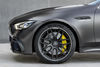 Mercedes-AMG GT 63 S 4MATIC+ 4-Turer Coupe, AMG Carbon-Paket, Exterieur: Aussenfarbe: Graphitgrau magno, Rad: AMG Schmiederad im 7-Doppelspeichen-Design, Farbvariante schwarz;Kraftstoffverbrauch kombiniert: 11,2 l/100 km; CO2-Emissionen kombiniert: 256 g/