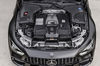 Mercedes-AMG GT 63 S 4MATIC+ 4-Turer Coupe, AMG Carbon-Paket, Exterieur: Motorraum, Aussenfarbe: Graphitgrau magno;Kraftstoffverbrauch kombiniert: 11,2 l/100 km; CO2-Emissionen kombiniert: 256 g/km* (vorlaufige Daten)Mercedes-AMG GT 63 S 4MATIC+ 4-Door Co