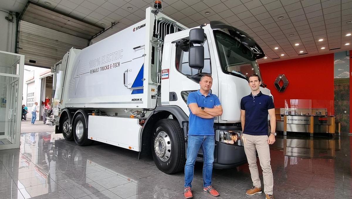 Elektrika je tu! Renaultov tovornjak bo napadel slovenska komunalna podjetja