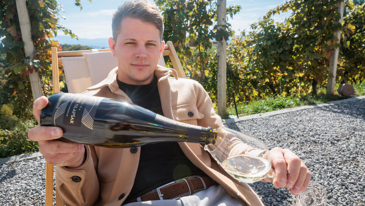 Domaine Slapšak: Čas je pomembna sestavina penine