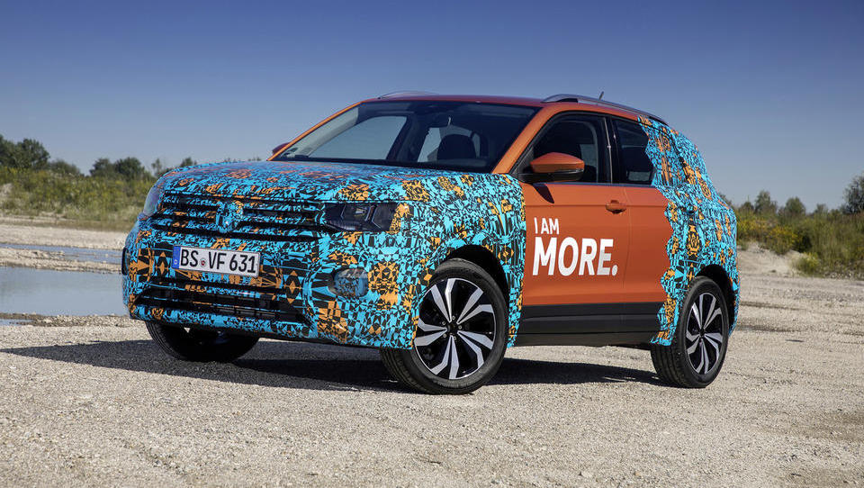 VW draži s T-crossom, malim SUV s prostorno kabino