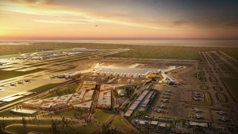 Kako Erdogan gradi največje letališče na svetu, ki bo stična točka med Azijo, Evropo in Afriko
