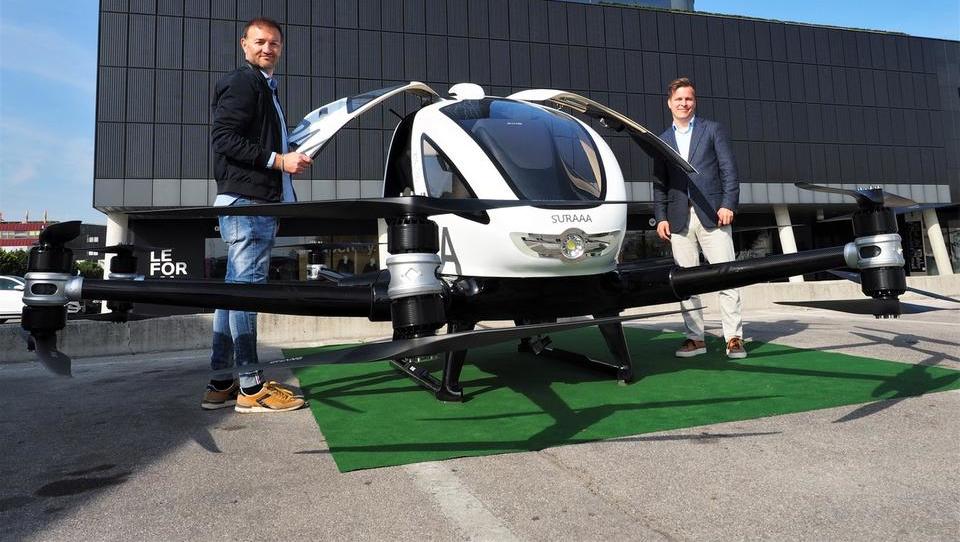 Kitajski potniški dron se bo kalil tudi v Sloveniji