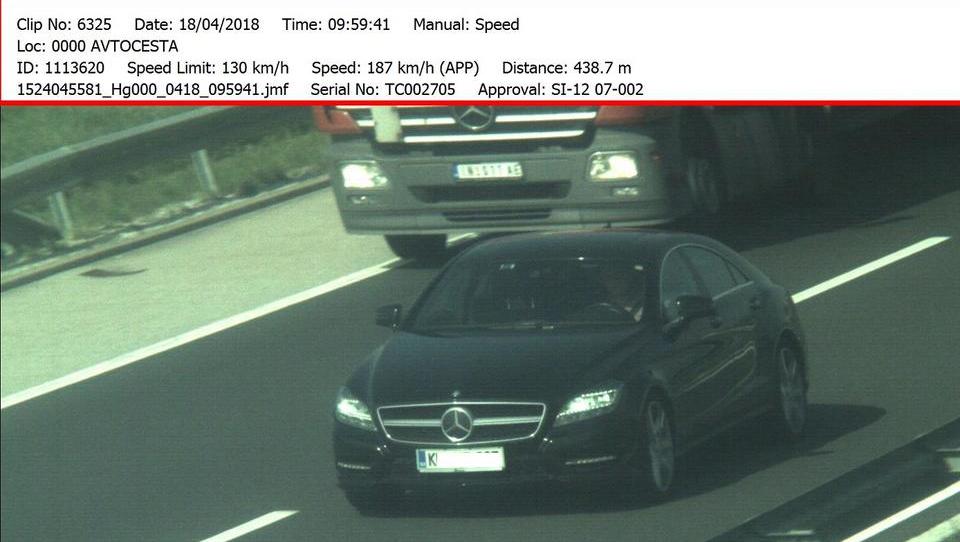 Izkupiček radarskega maratona: 824 prekoračitev in prestrašeni voznik na Gorenjskem