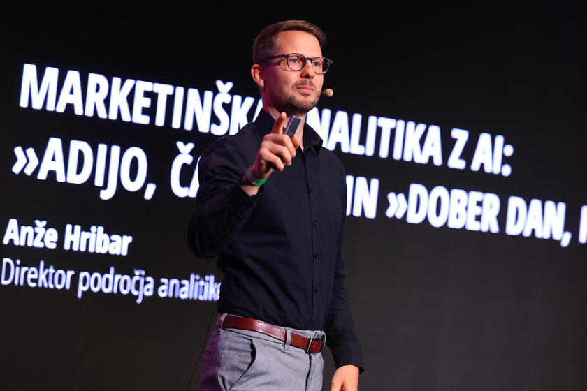 SMK, Anže Hribar, direktor področja analitike, iPROM, 29.05.2025 , Foto: Jernej Lasic