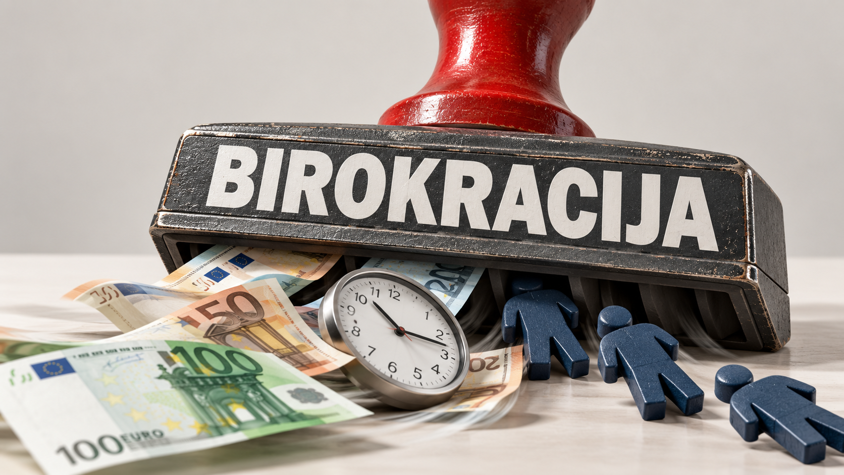 Koliko denarja, časa, ljudi slovenskim podjetjem zares požre birokracija