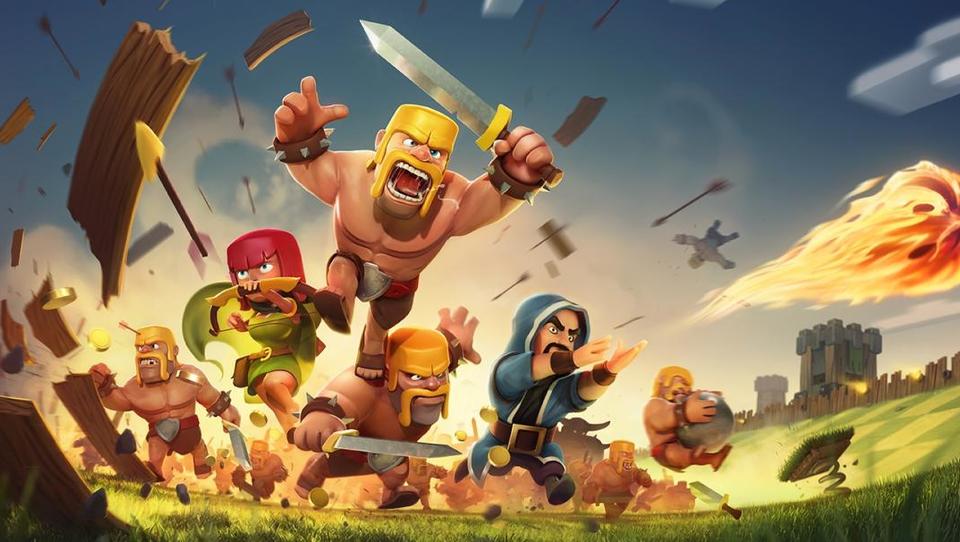 Tencent hoče vročo videoigro Clash of Clans