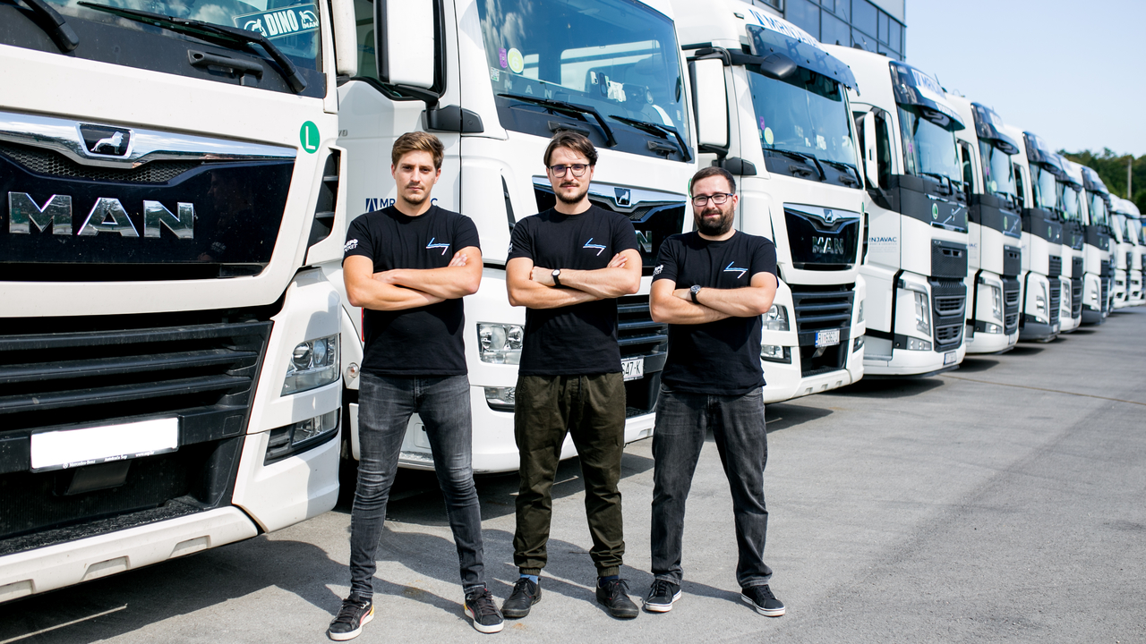 Najpodjetniška ideja: Kako Knedl s platformo Dispo Market išče prazne zmogljivosti na tovornjakih