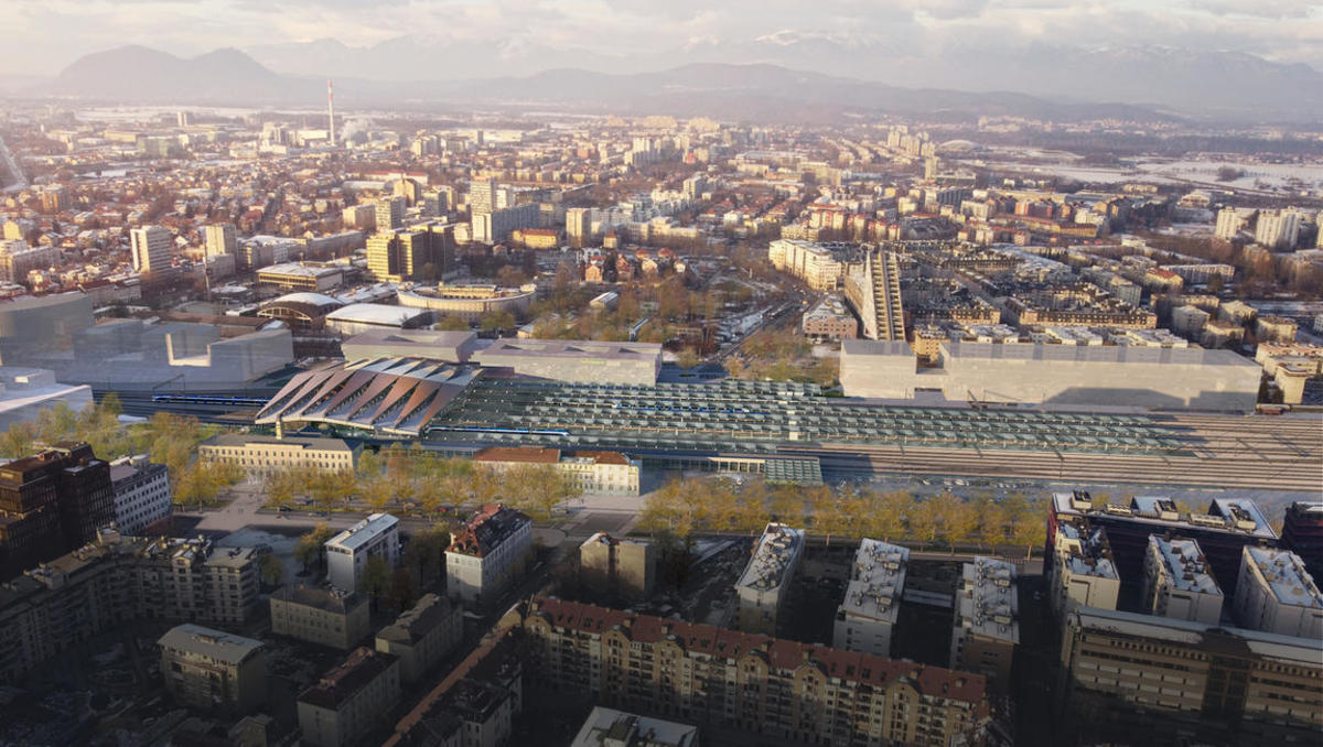 Kako se je strošek gradnje ljubljanske železniške postaje s 110 milijonov okrepil na 350 milijonov evrov