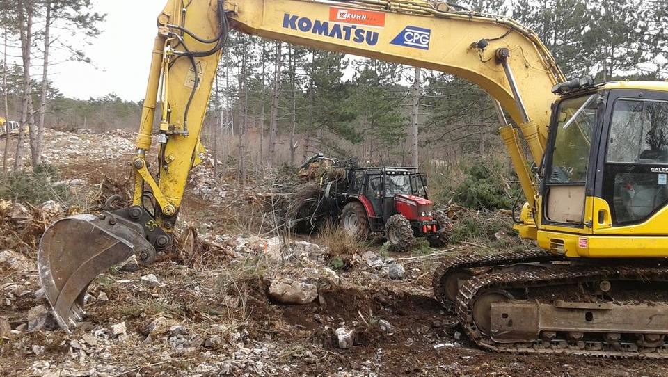 2TDK: Tako sta Kolektor CPG in bosanski Euroasfalt začela graditi ceste do delovišč drugega tira 