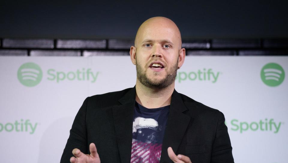 Spotify navdušil vlagatelje v črnih borznih dneh