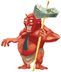 Mali hudič odhaja, prihaja veliki