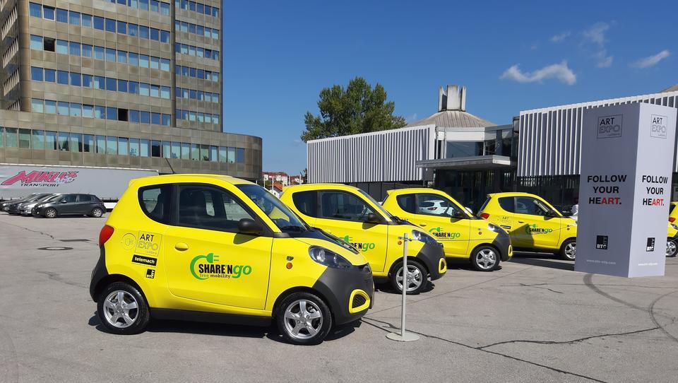 V Ljubljani predstavitev kitajskih električnih avtov; kmalu še en car sharing