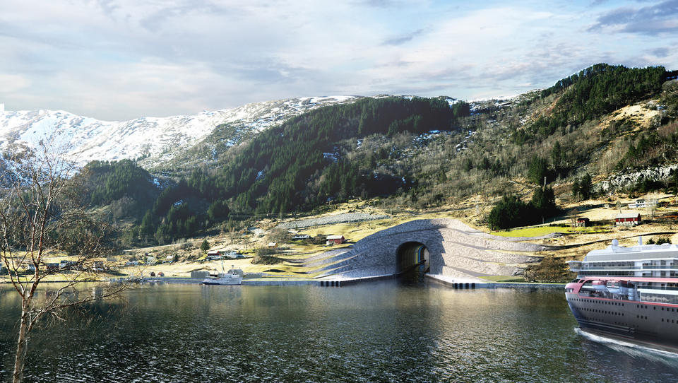 Norveška infrastrukturna ekstravaganca: prvi predor za ladje