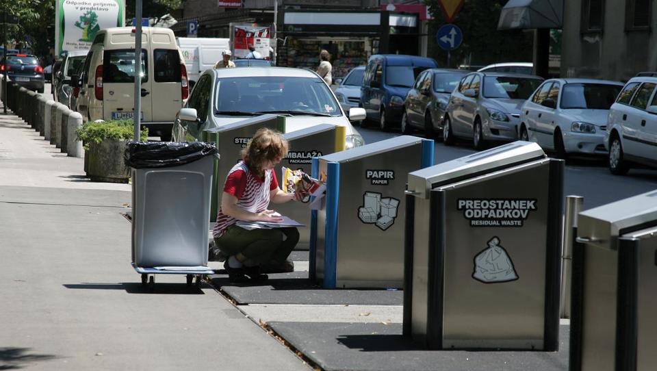 Zakaj je Ljubljana »evropska prestolnica ločevanja odpadkov«