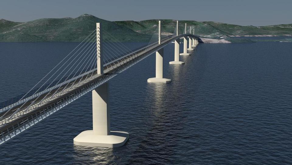 Most na Pelješac: Strabag hoče izriniti Kitajce, šli naj bi se damping
