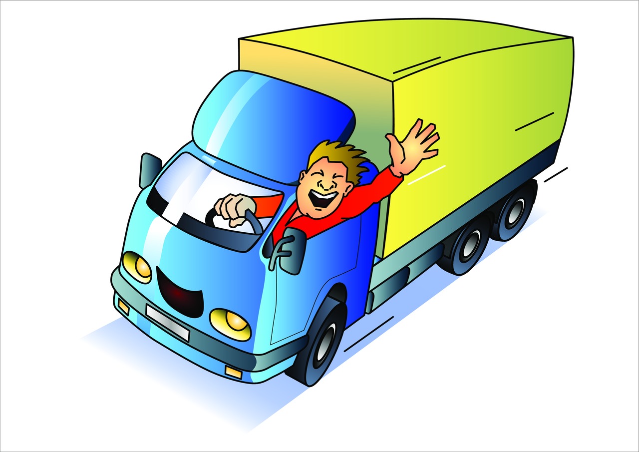 Водитель грузового автомобиля для детей