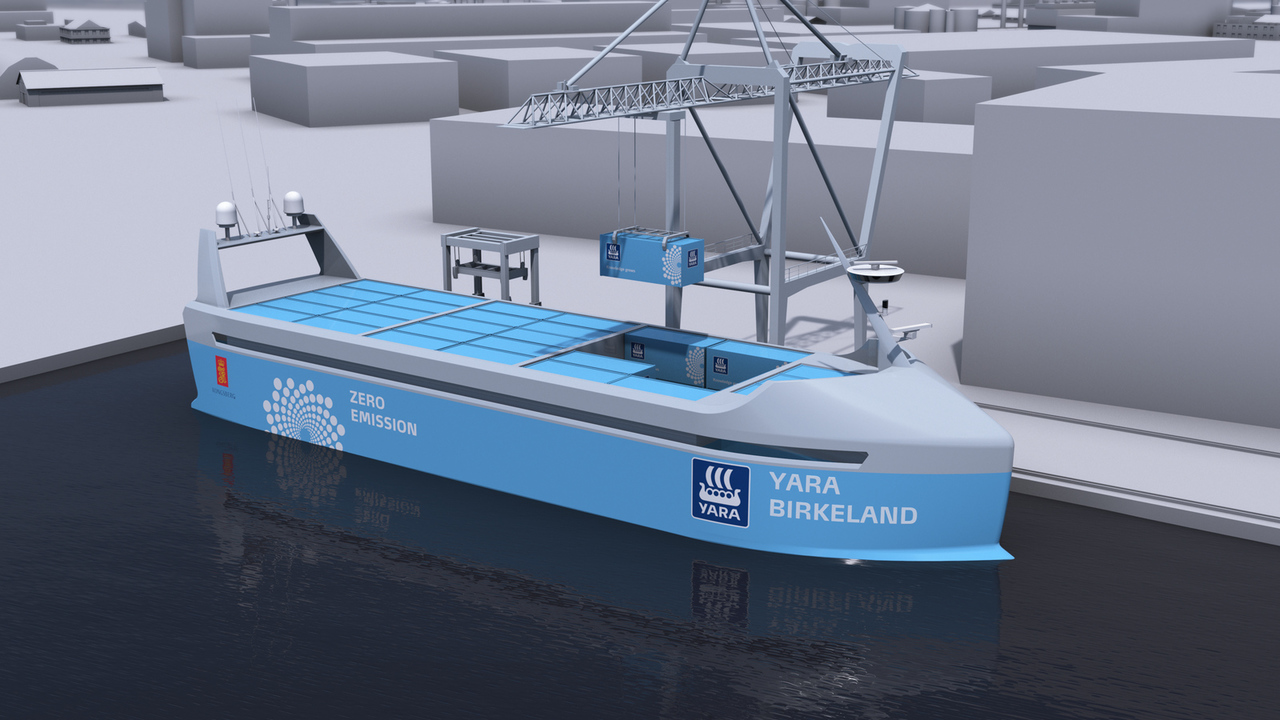 Norvežani razvijajo prvo električno kontejnersko ladjo 